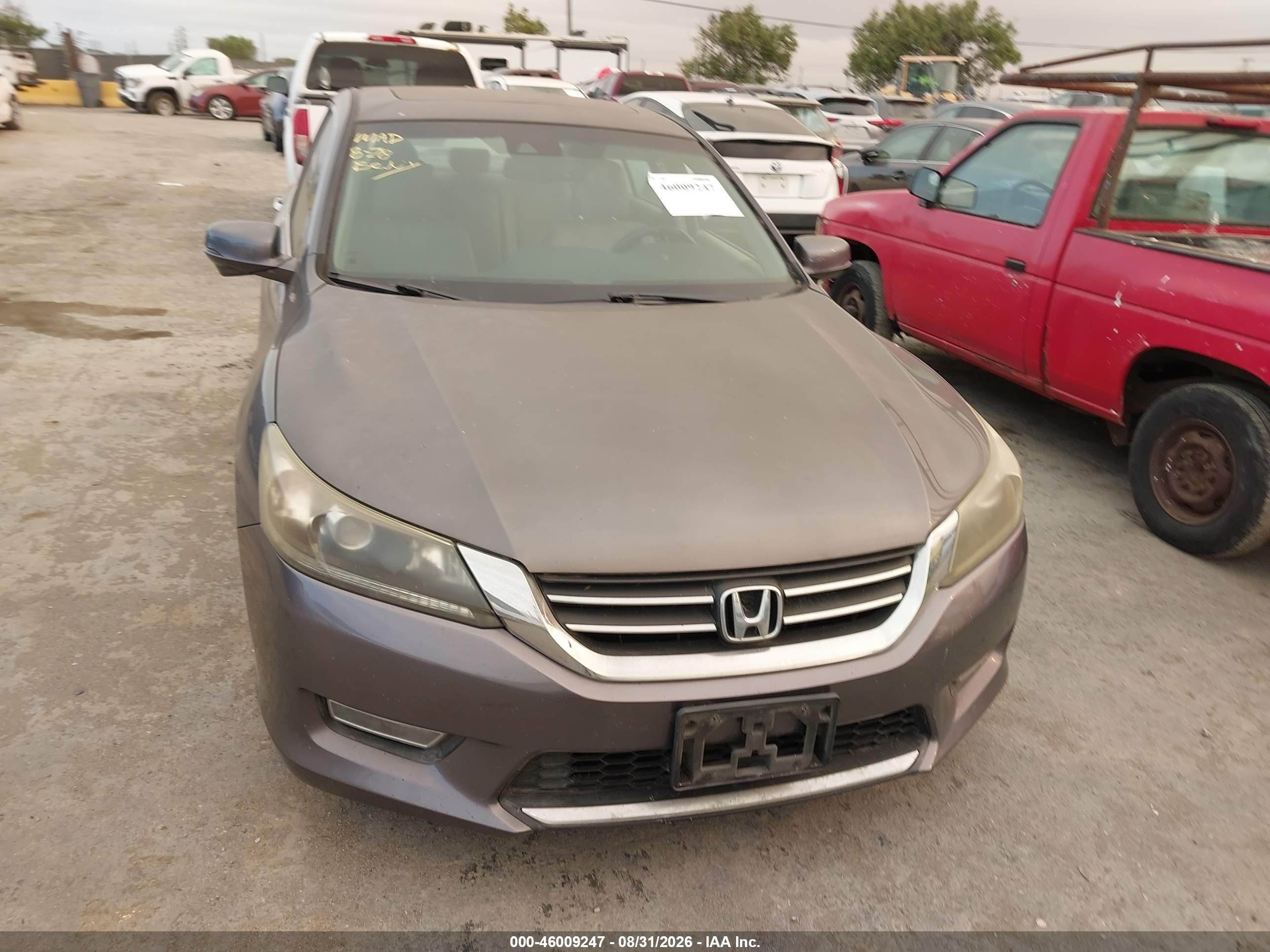 2013 Honda Accord Ex-l Серый vin: 1HGCR2F85DA040183