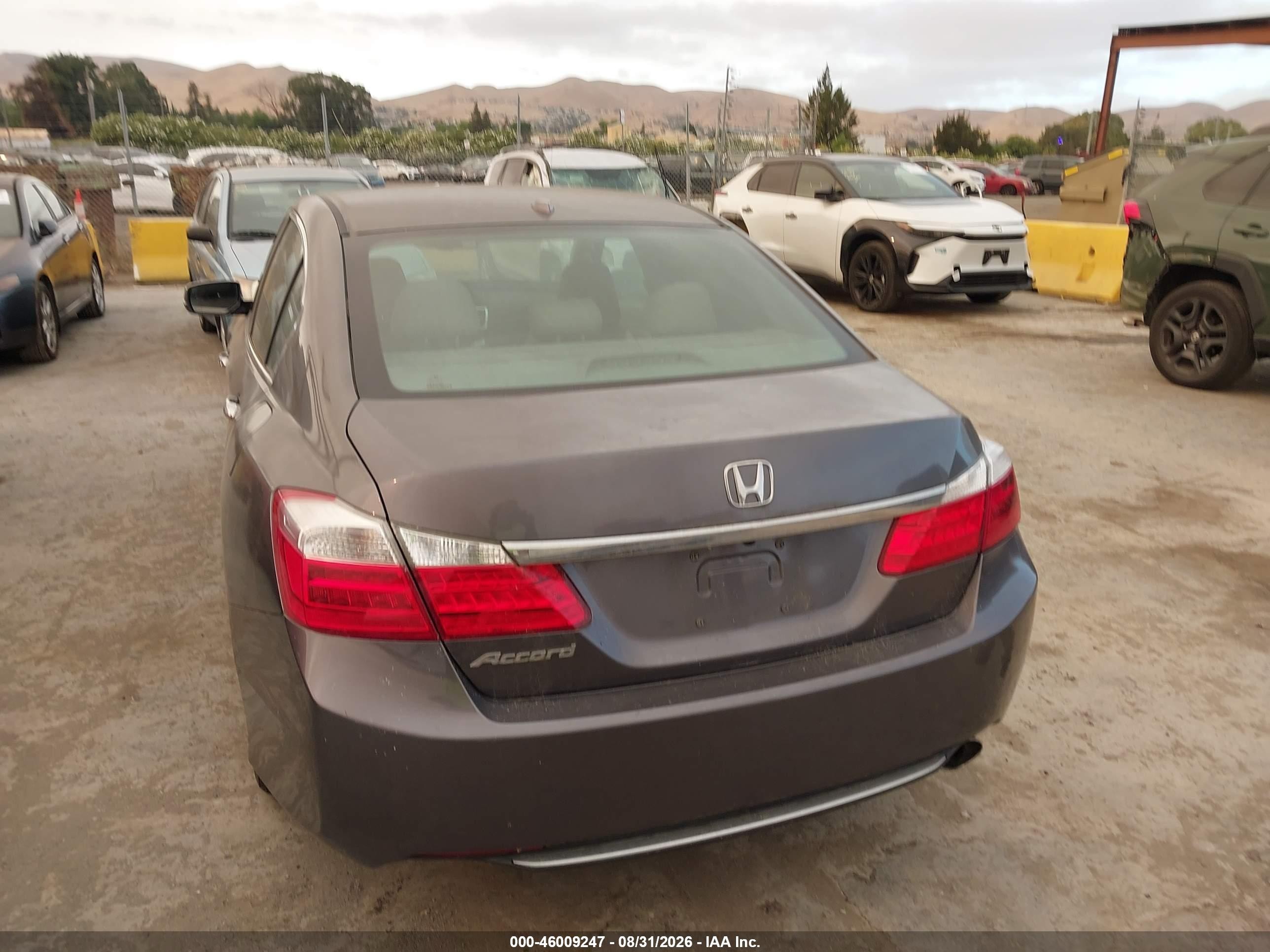 2013 Honda Accord Ex-l Серый vin: 1HGCR2F85DA040183