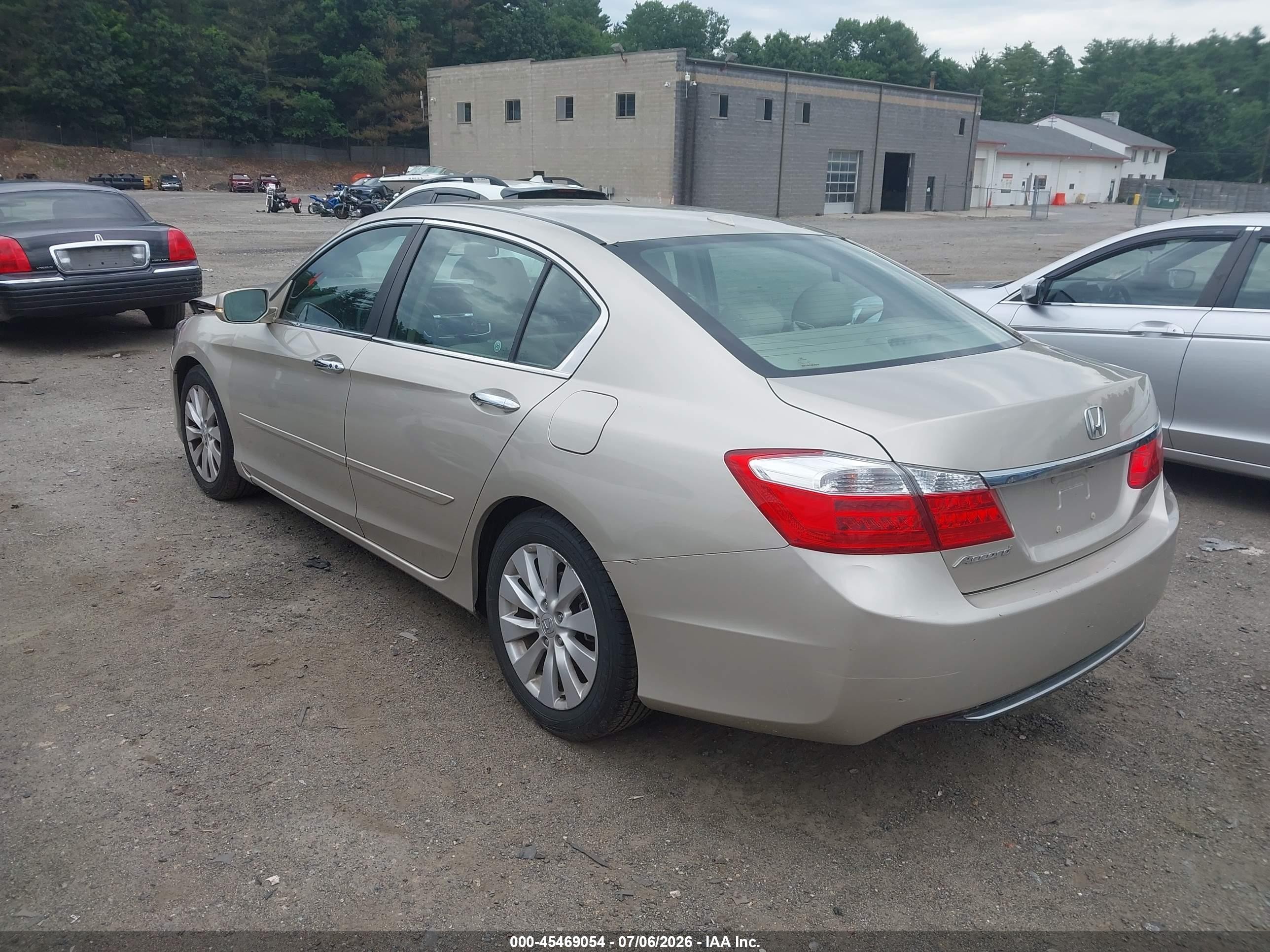 2013 Honda Accord Ex-l Gold vin: 1HGCR2F85DA045772