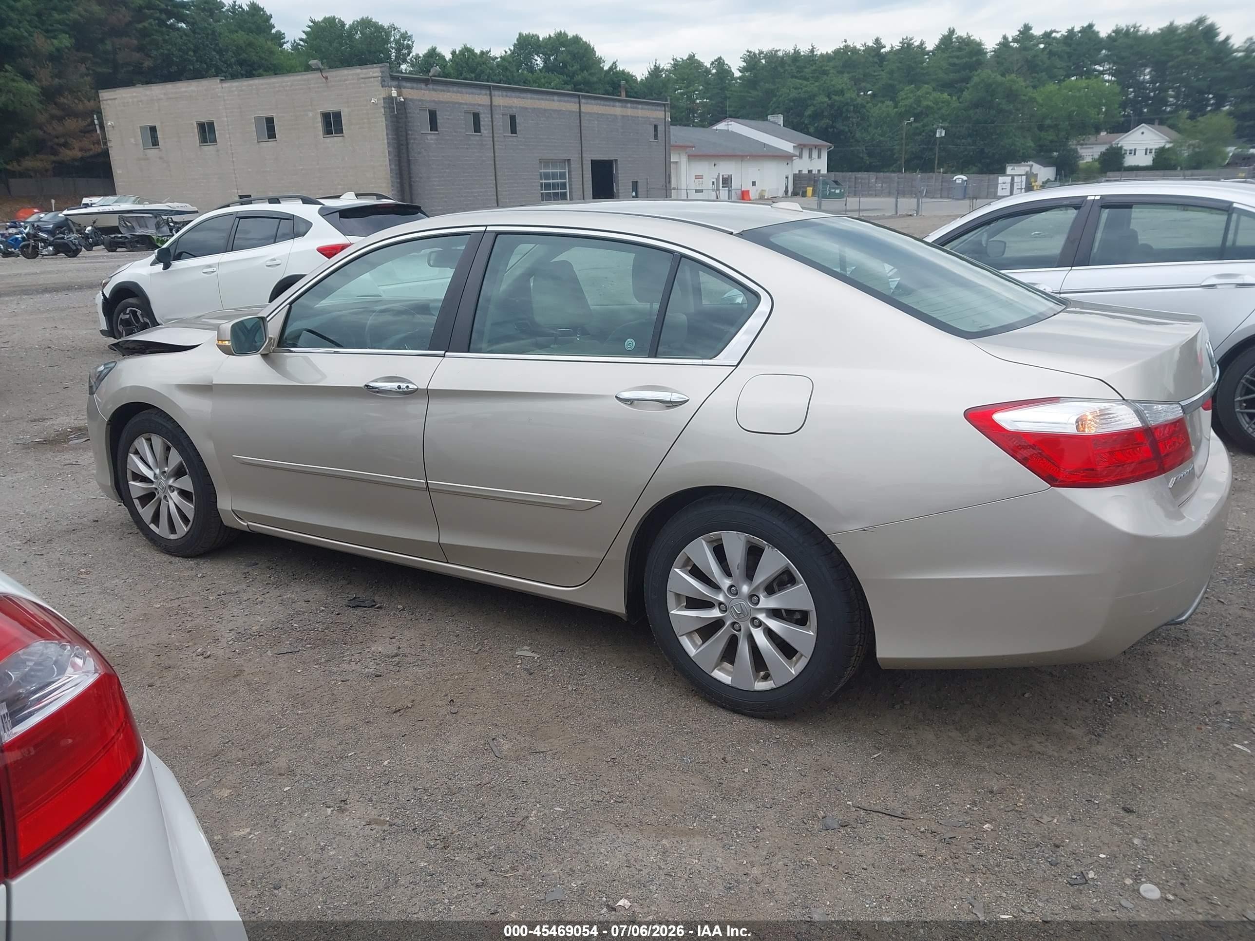 2013 Honda Accord Ex-l Gold vin: 1HGCR2F85DA045772