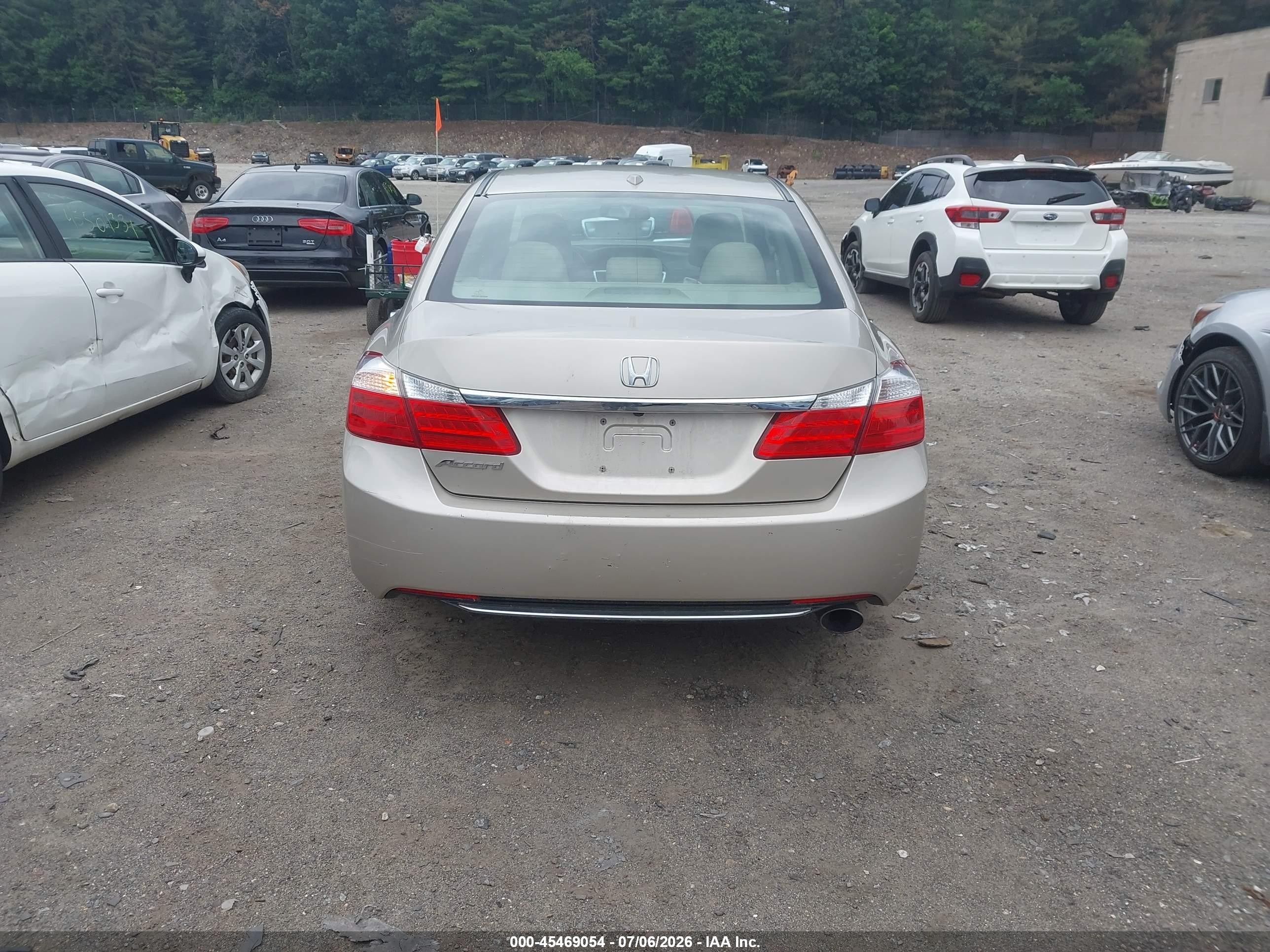 2013 Honda Accord Ex-l Gold vin: 1HGCR2F85DA045772
