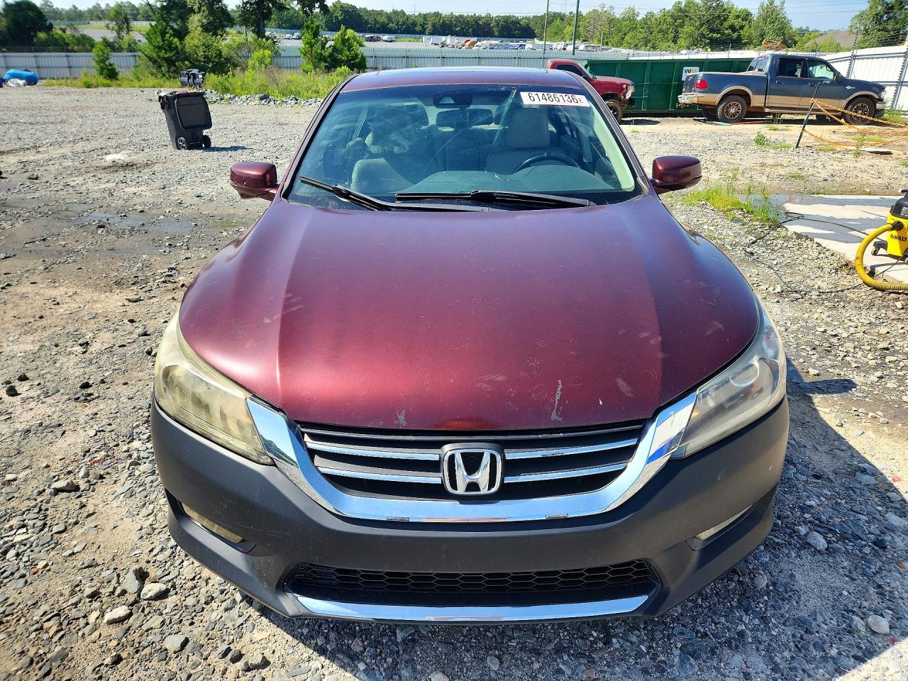 2013 Honda Accord Exl Фиолетовый vin: 1HGCR2F85DA049742