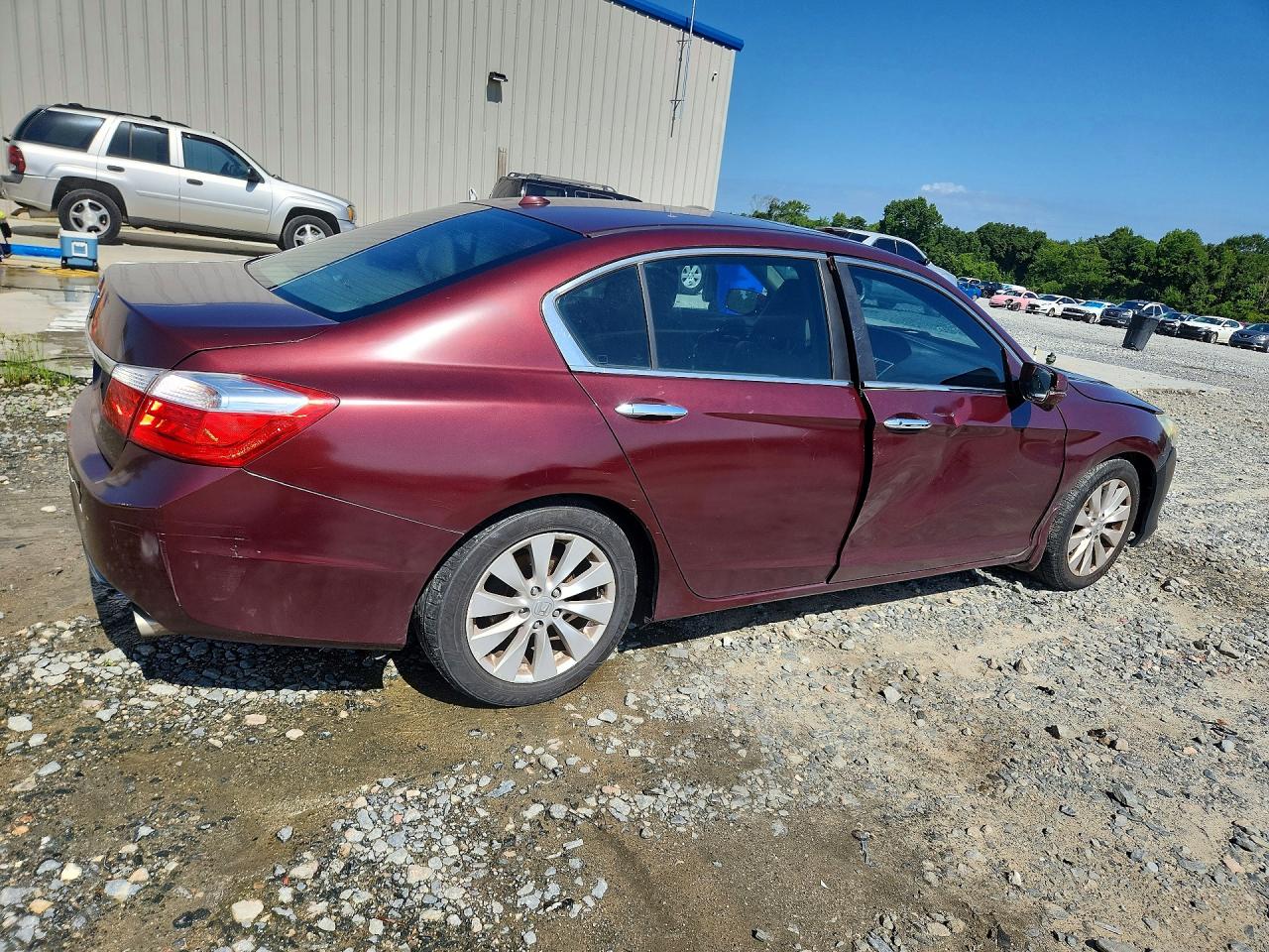 2013 Honda Accord Exl Фиолетовый vin: 1HGCR2F85DA049742