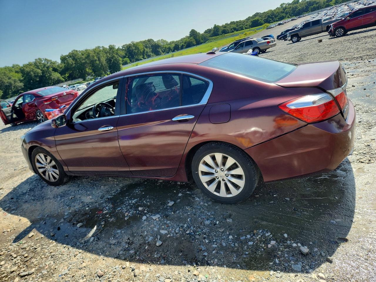 2013 Honda Accord Exl Фиолетовый vin: 1HGCR2F85DA049742