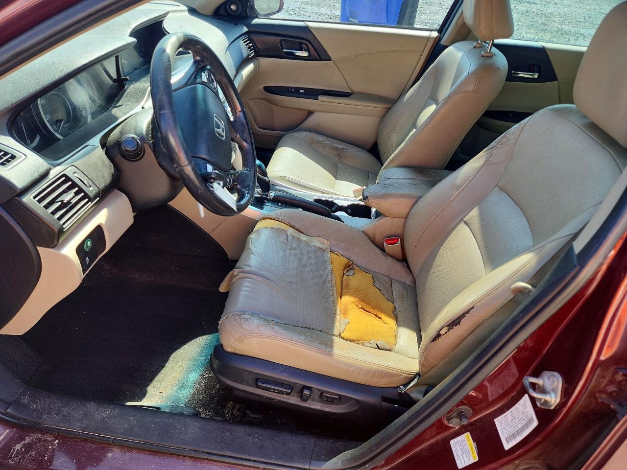 2013 Honda Accord Exl Фиолетовый vin: 1HGCR2F85DA049742