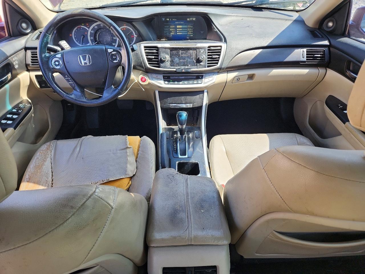 2013 Honda Accord Exl Фиолетовый vin: 1HGCR2F85DA049742