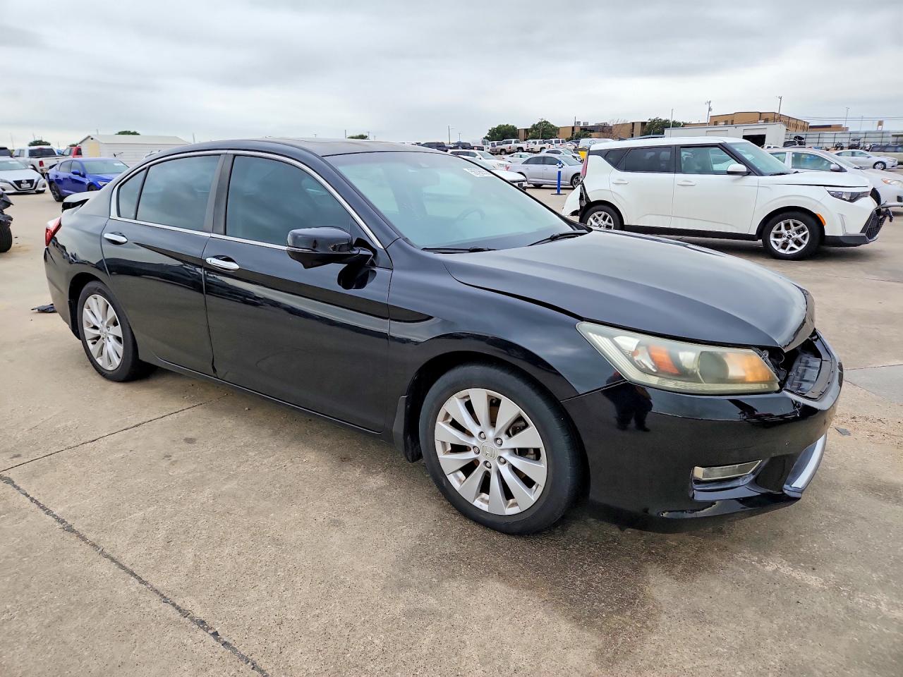 2013 Honda Accord Exl Black vin: 1HGCR2F85DA052365