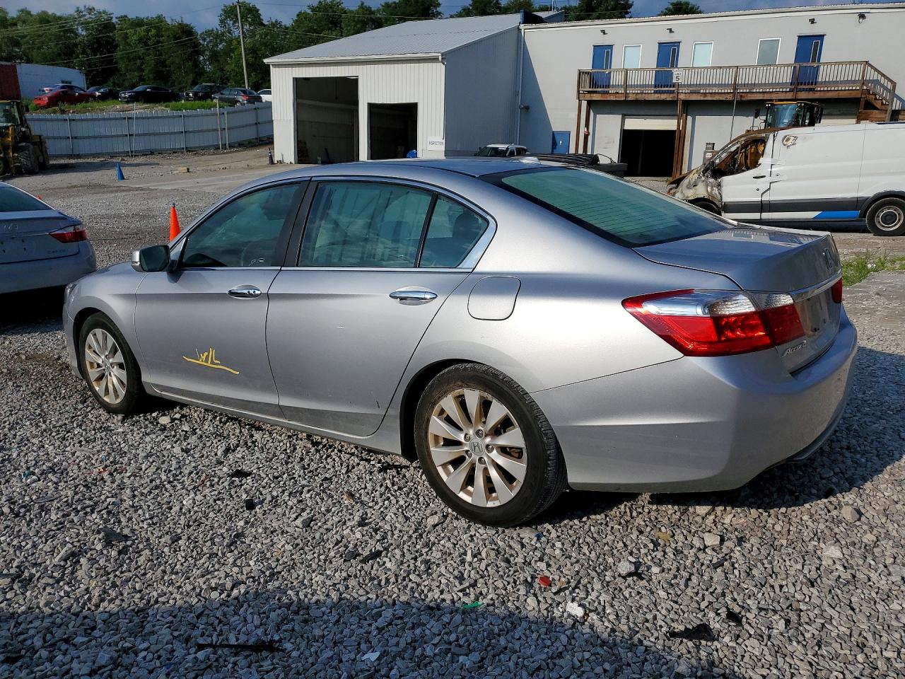 2013 Honda Accord Exl Silver vin: 1HGCR2F85DA062524