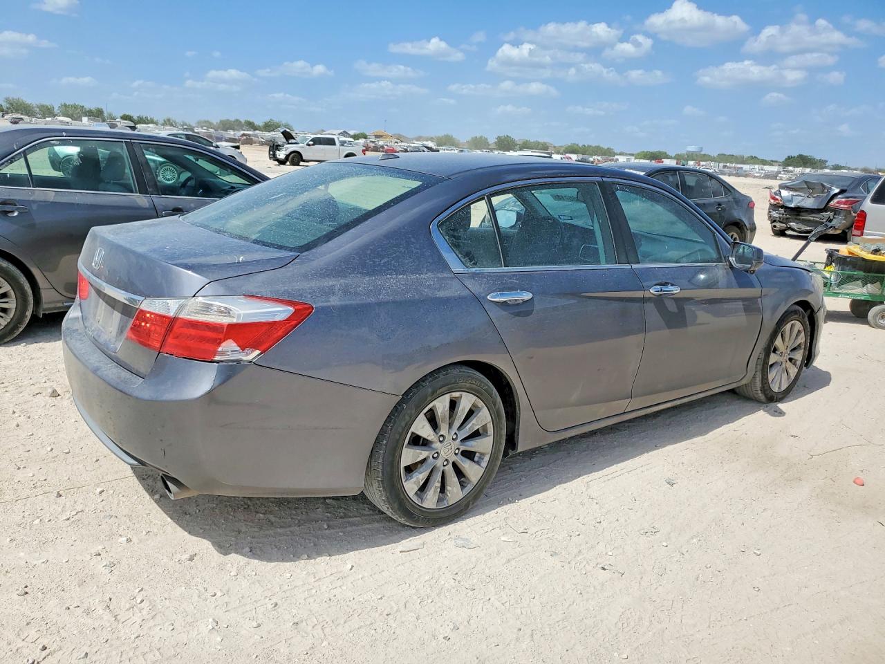 2013 Honda Accord Exl Gray vin: 1HGCR2F85DA063351