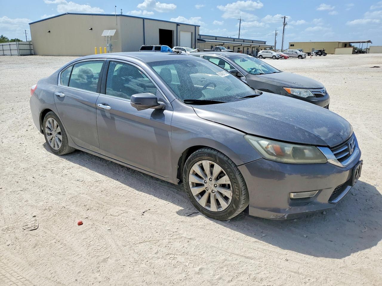2013 Honda Accord Exl Gray vin: 1HGCR2F85DA063351
