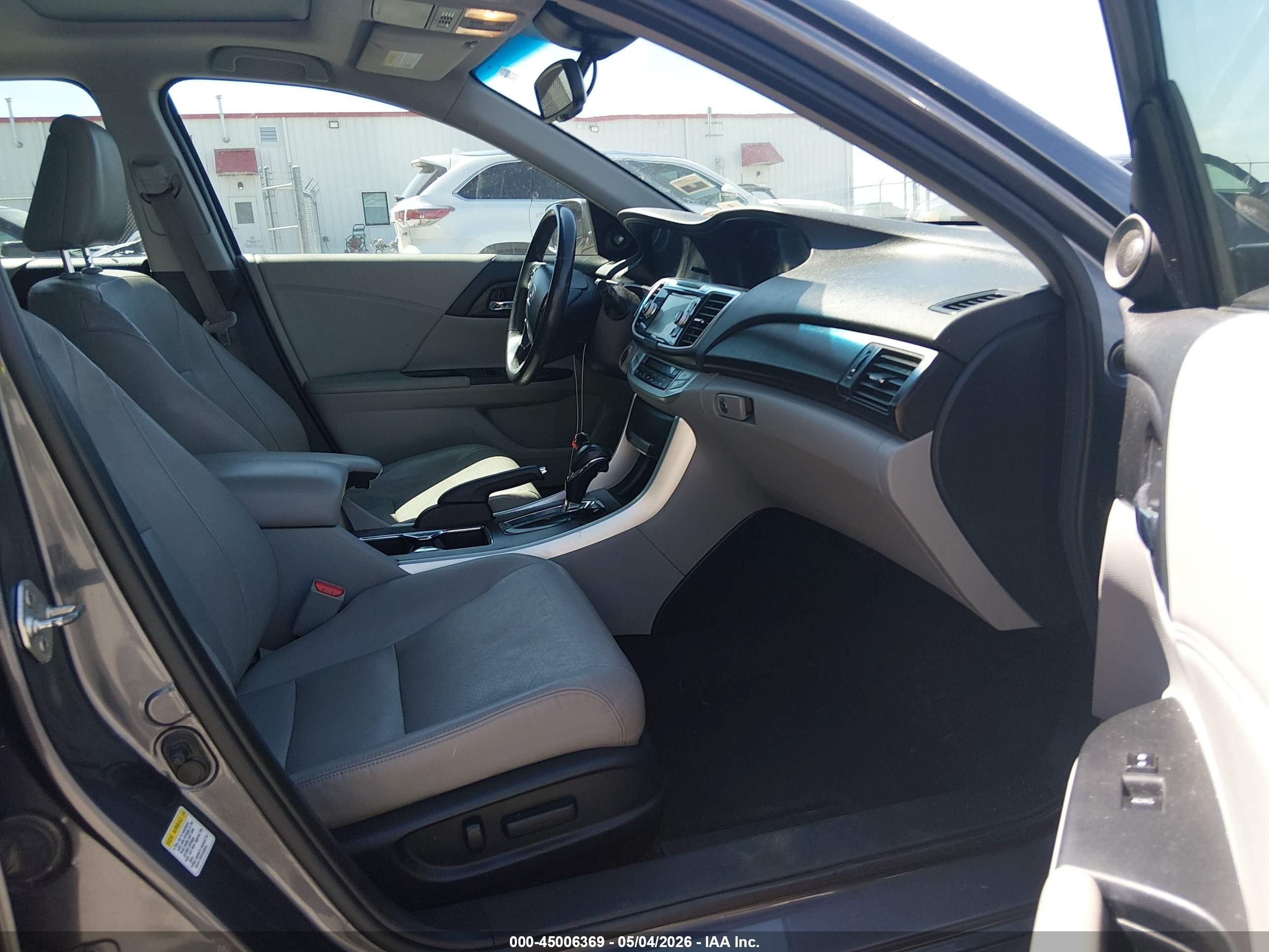2013 Honda Accord Ex-l Gray vin: 1HGCR2F85DA071191