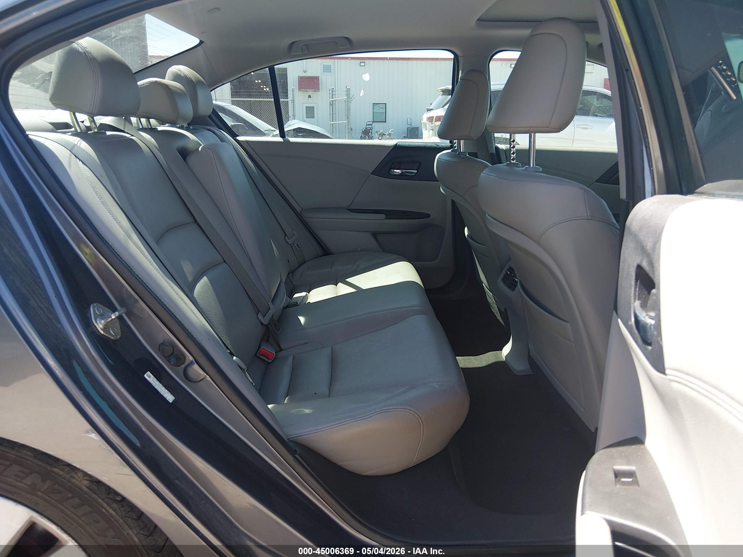 2013 Honda Accord Ex-l Gray vin: 1HGCR2F85DA071191