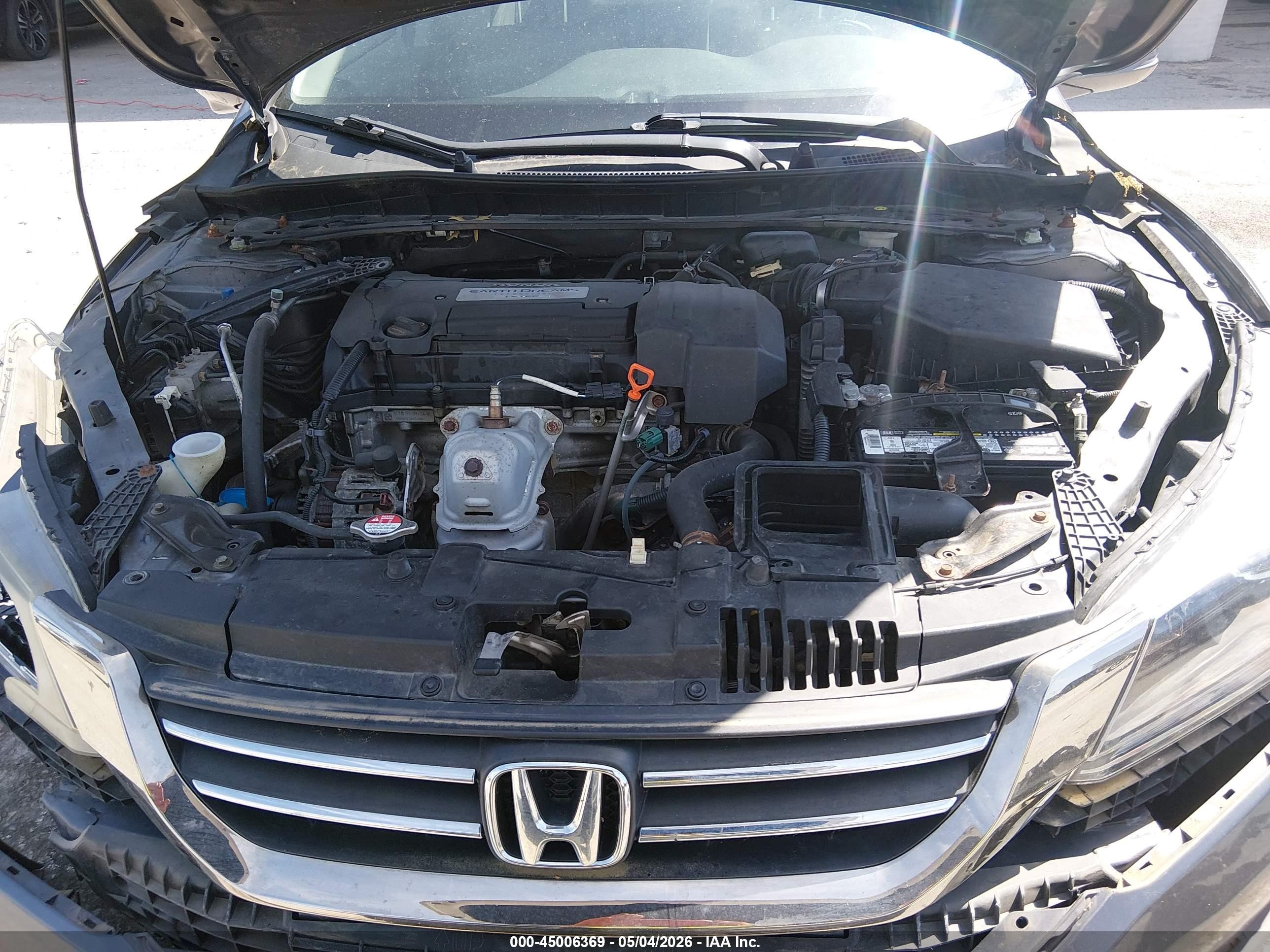 2013 Honda Accord Ex-l Gray vin: 1HGCR2F85DA071191
