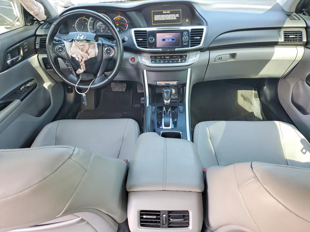 2013 Honda Accord Exl Серый vin: 1HGCR2F85DA080005