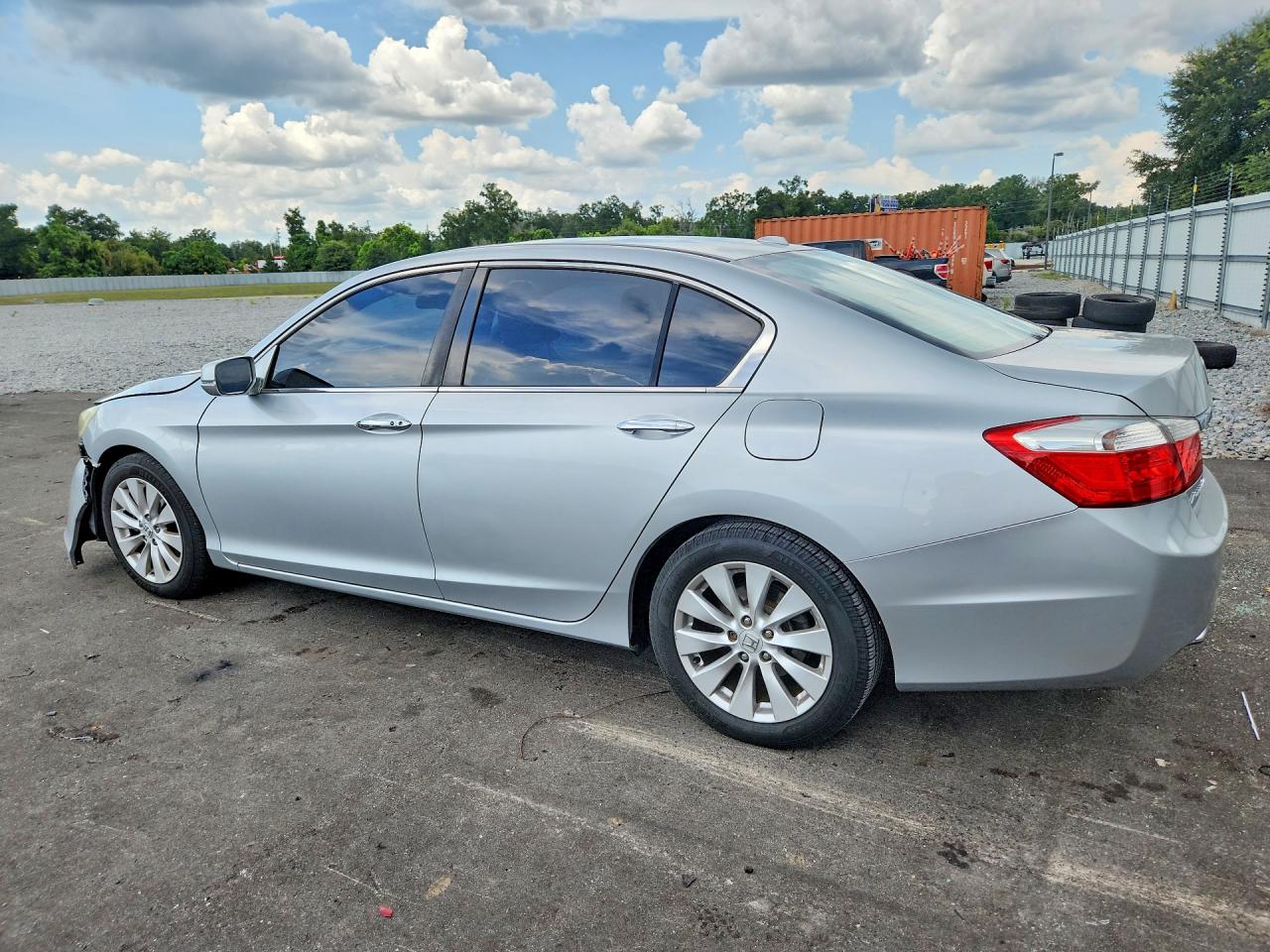 2013 Honda Accord Exl Silver vin: 1HGCR2F85DA090873