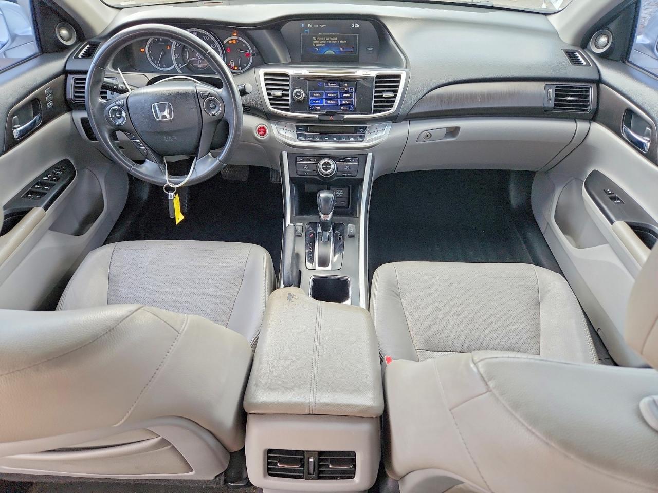 2013 Honda Accord Exl Silver vin: 1HGCR2F85DA090873
