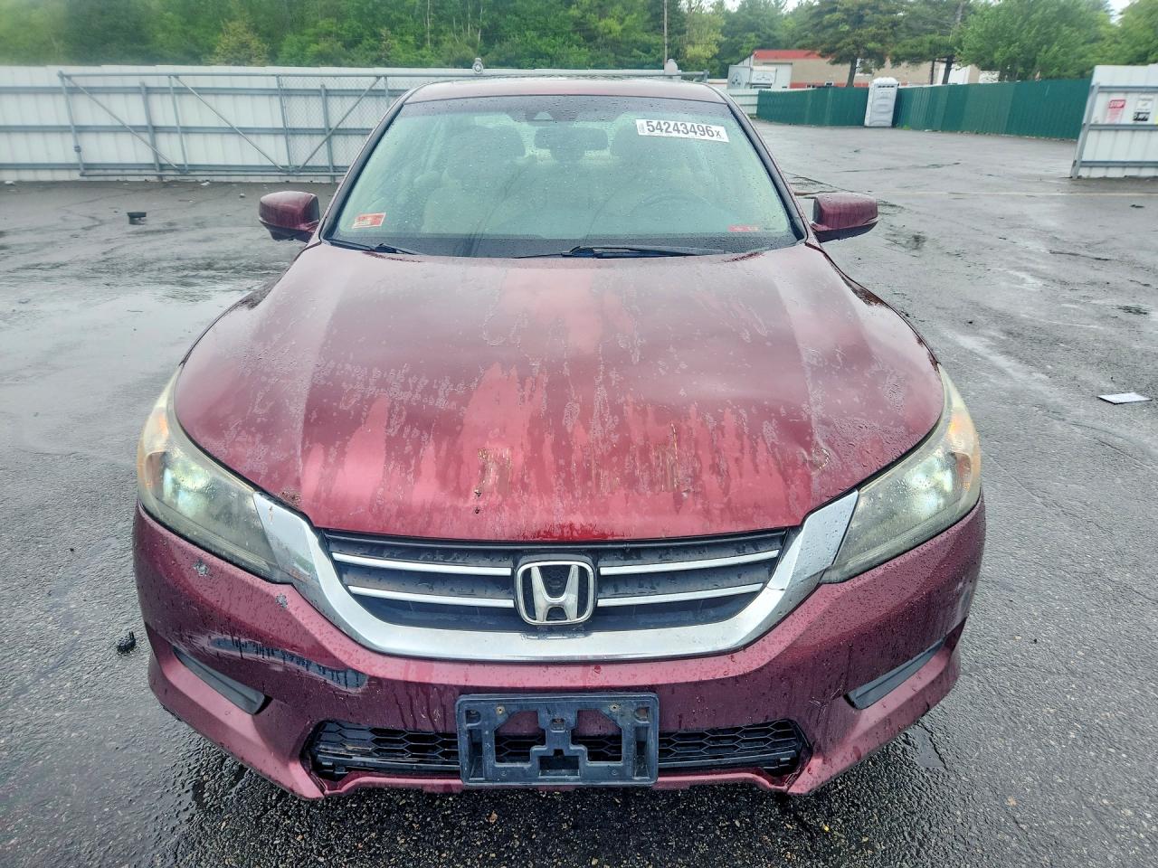 2013 Honda Accord Exl Red vin: 1HGCR2F85DA099346