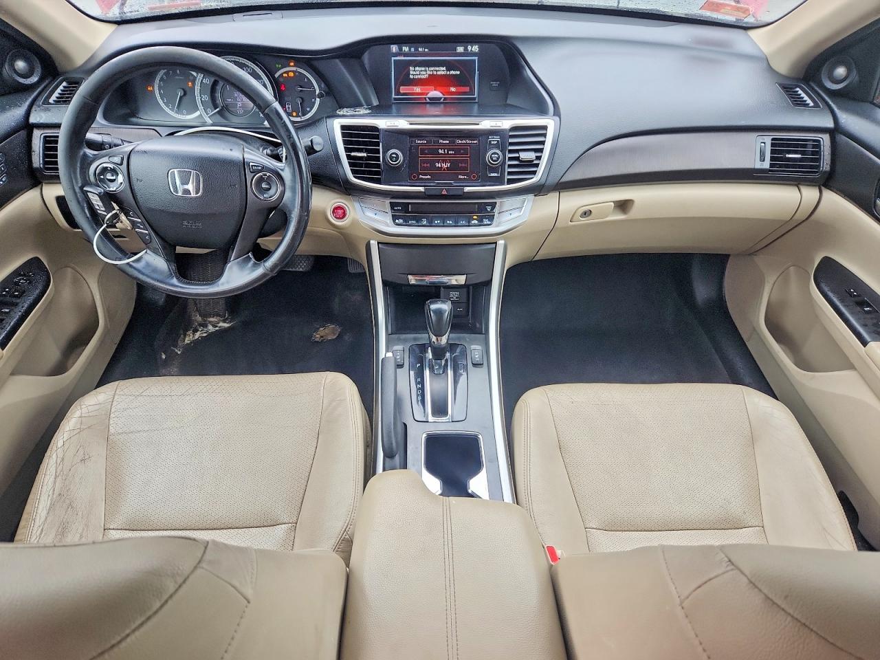 2013 Honda Accord Exl Red vin: 1HGCR2F85DA099346