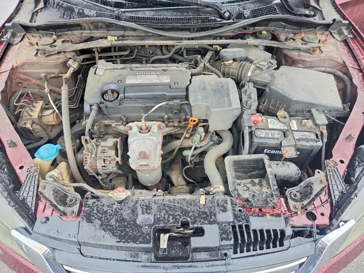 2013 Honda Accord Exl Red vin: 1HGCR2F85DA099346