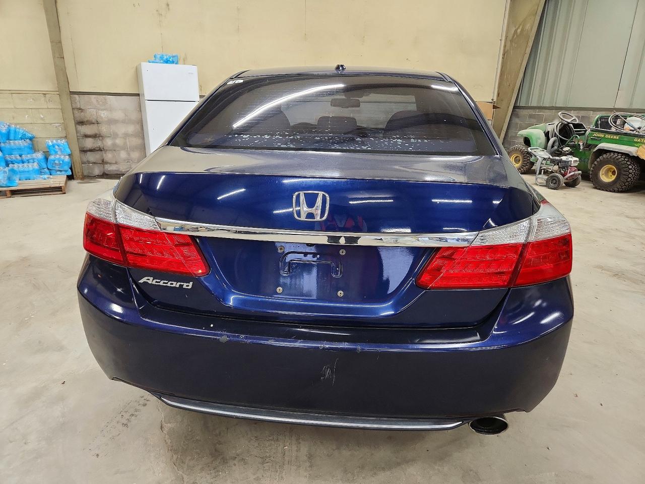 2013 Honda Accord Exl Blue vin: 1HGCR2F85DA113326