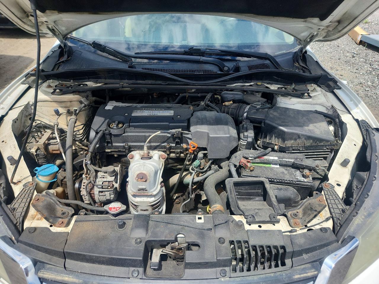 2013 Honda Accord Exl White vin: 1HGCR2F85DA115058