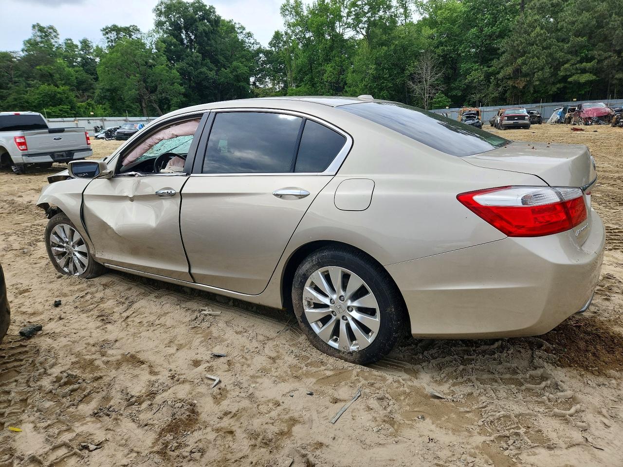 2013 Honda Accord Exl Gold vin: 1HGCR2F85DA117151