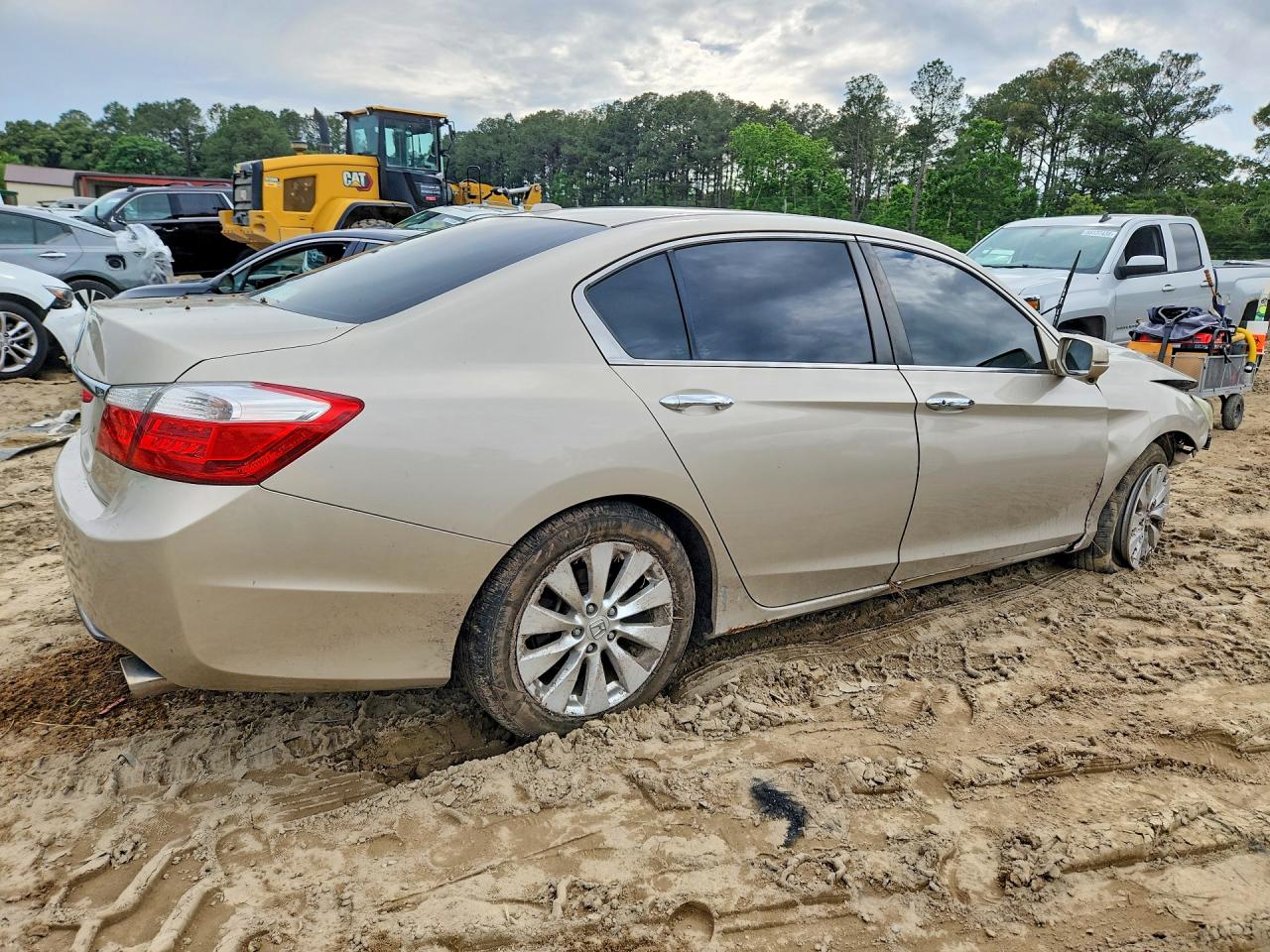 2013 Honda Accord Exl Gold vin: 1HGCR2F85DA117151