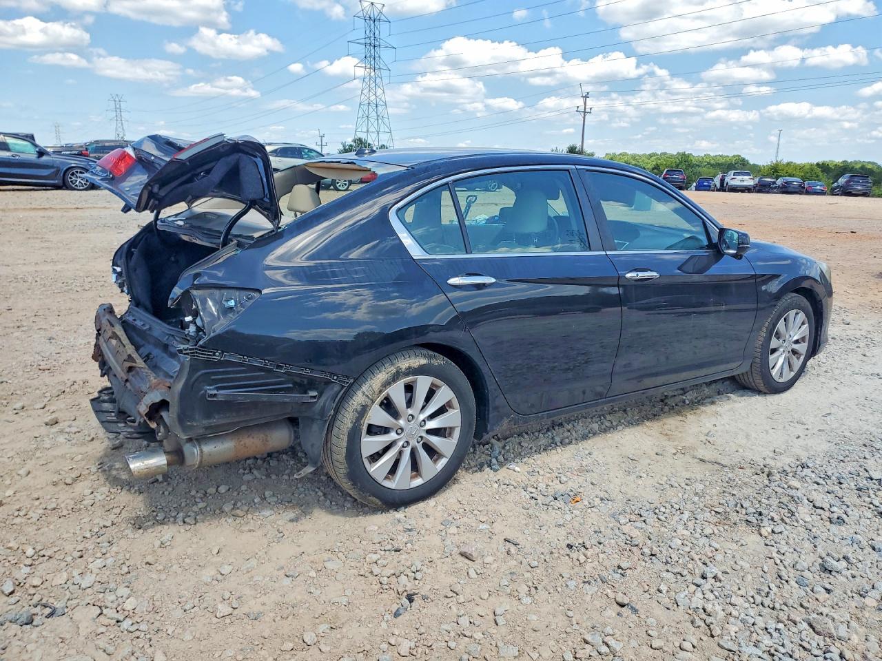 2013 Honda Accord Exl Черный vin: 1HGCR2F85DA118784