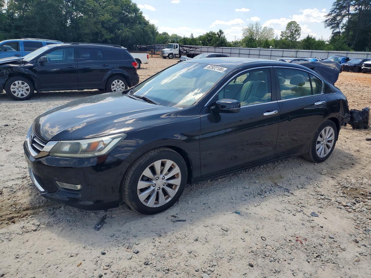 2013 Honda Accord Exl Black vin: 1HGCR2F85DA118784