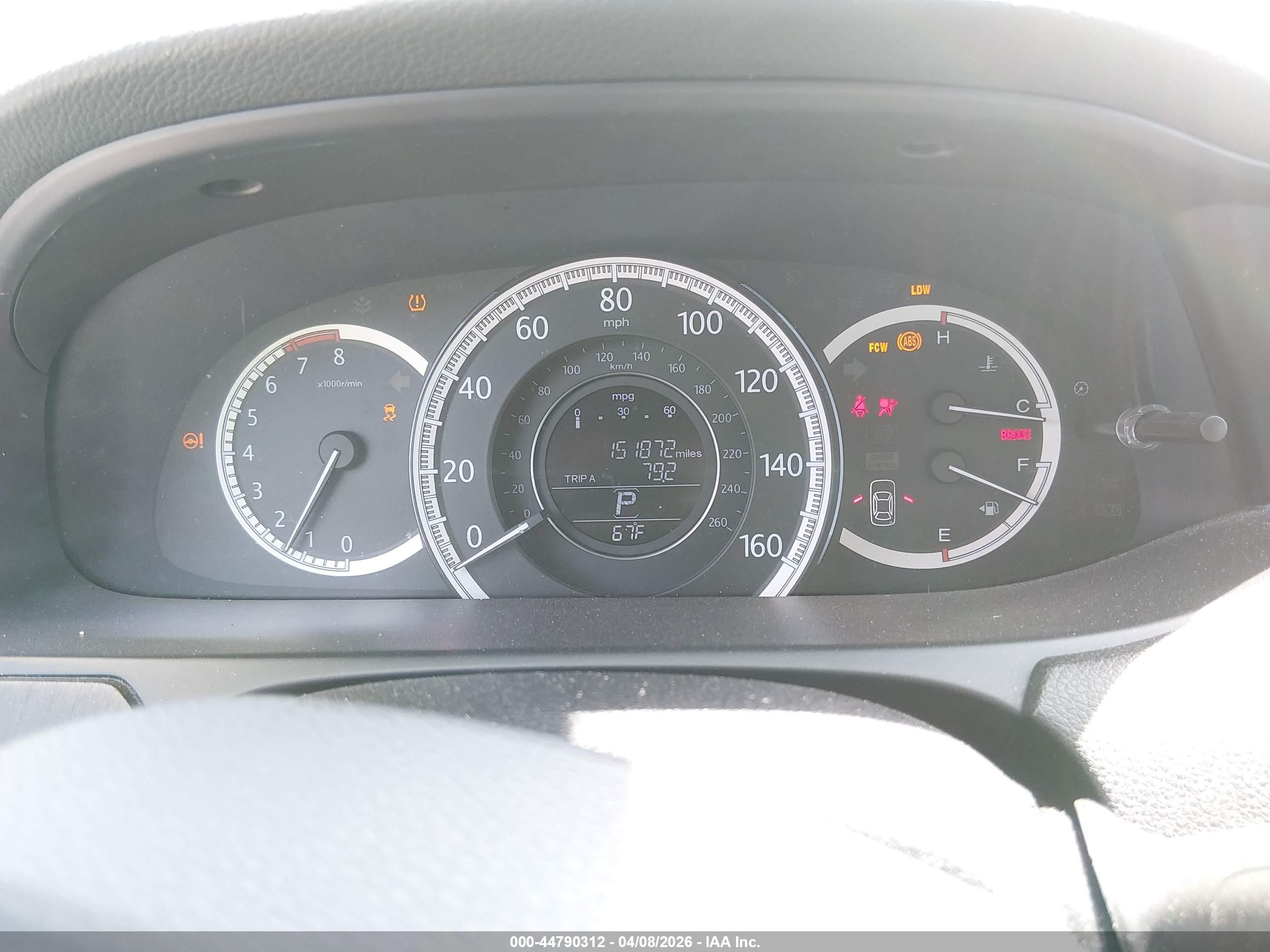 2013 Honda Accord Ex-l White vin: 1HGCR2F85DA122091