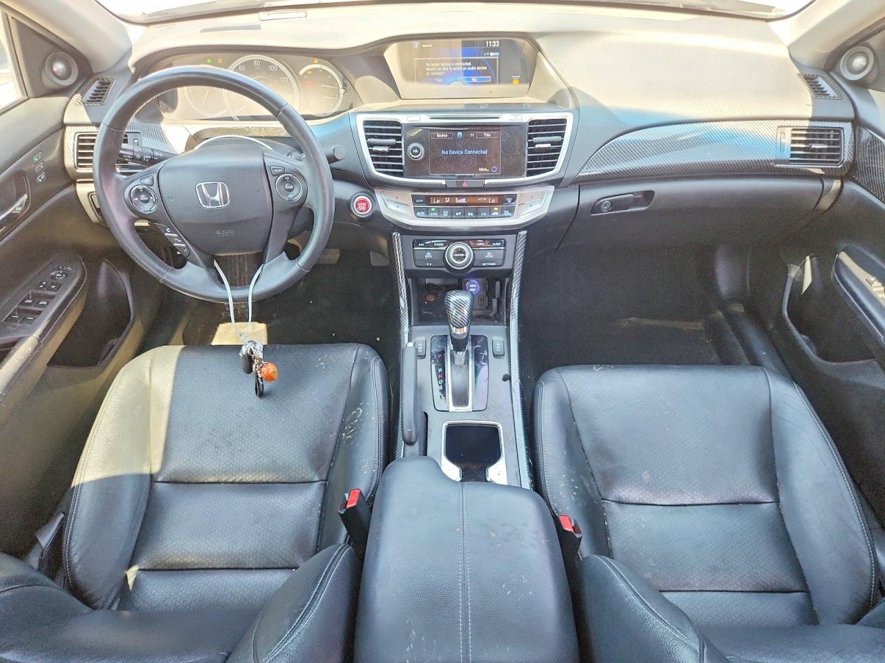2013 Honda Accord Exl Silver vin: 1HGCR2F85DA128800