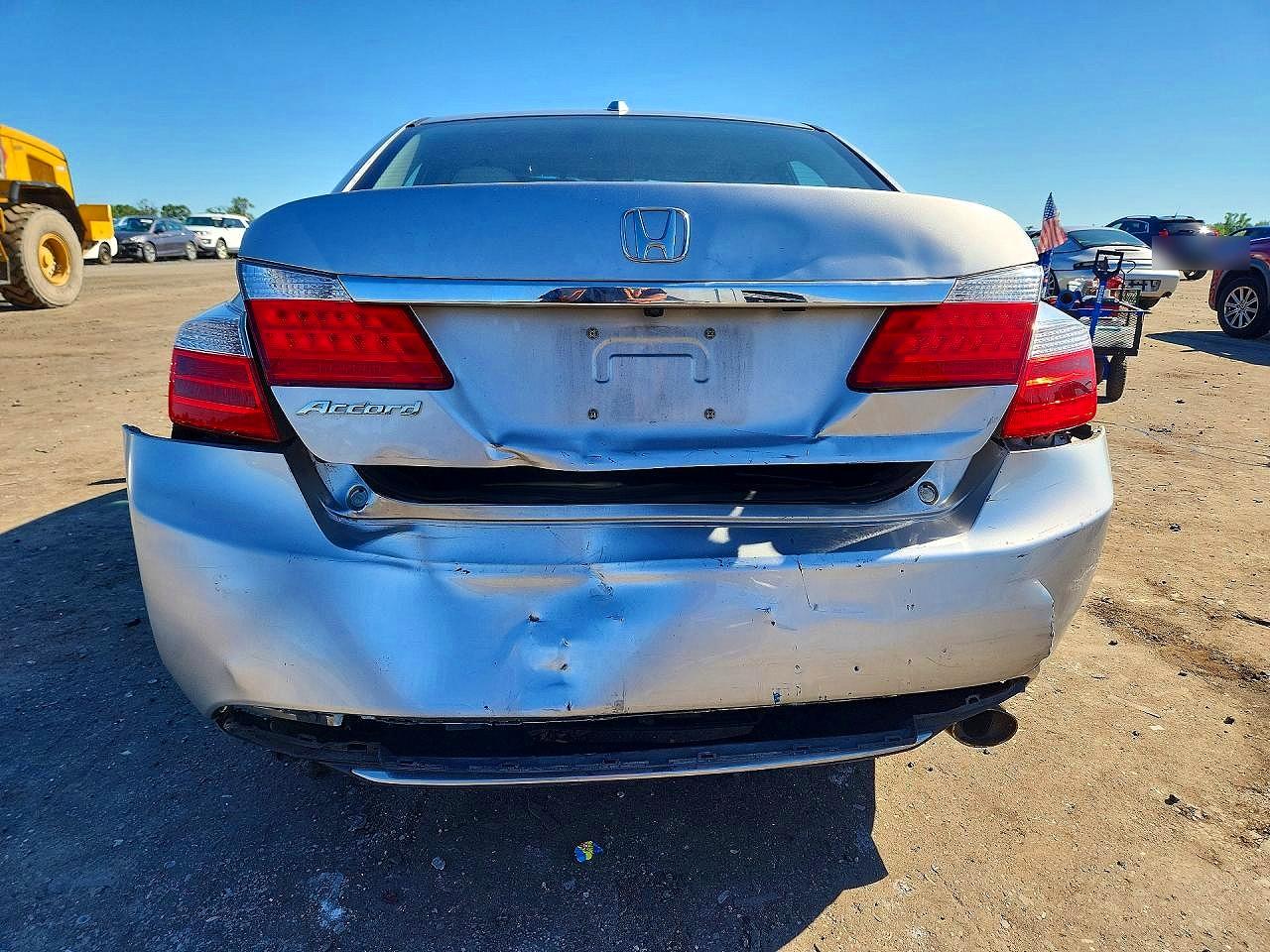 2013 Honda Accord Exl Серебряный vin: 1HGCR2F85DA136850
