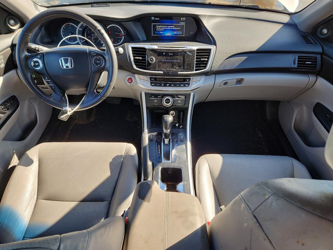 2013 Honda Accord Exl Серебряный vin: 1HGCR2F85DA136850