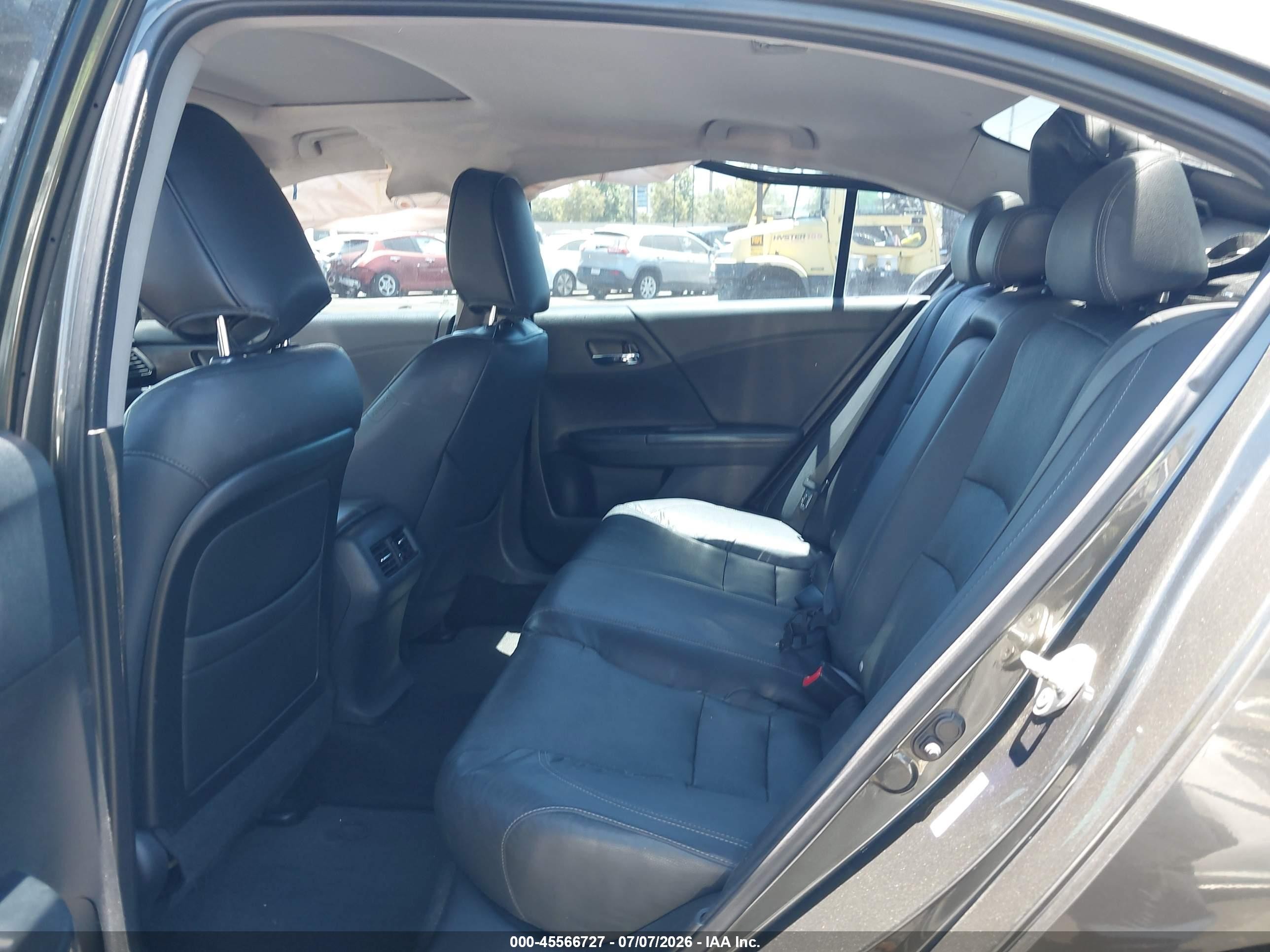 2013 Honda Accord Ex-l Gray vin: 1HGCR2F85DA140249