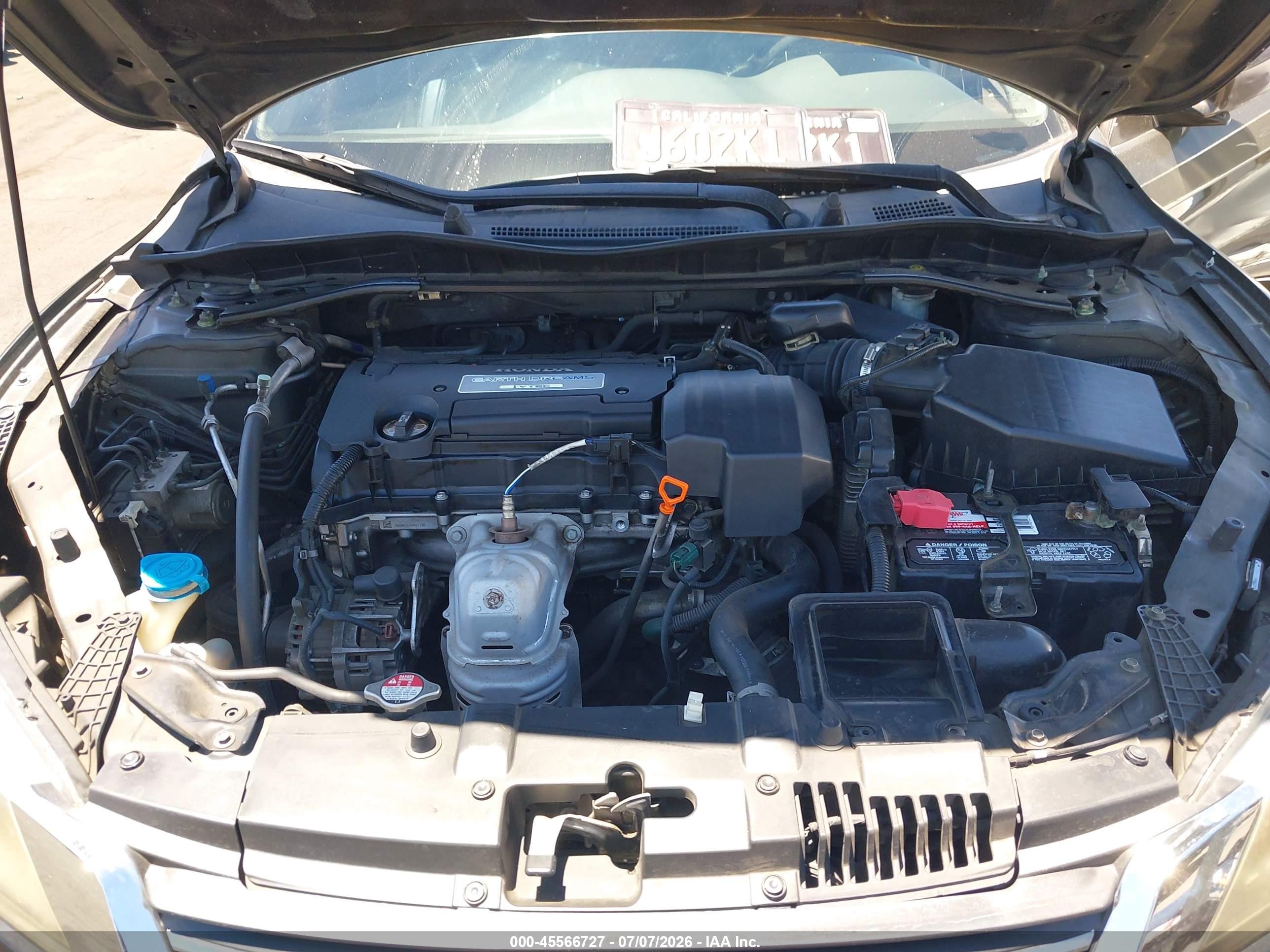 2013 Honda Accord Ex-l Gray vin: 1HGCR2F85DA140249