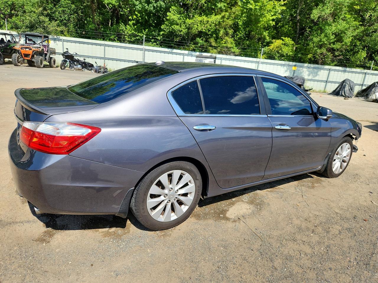 2013 Honda Accord Exl Gray vin: 1HGCR2F85DA153647