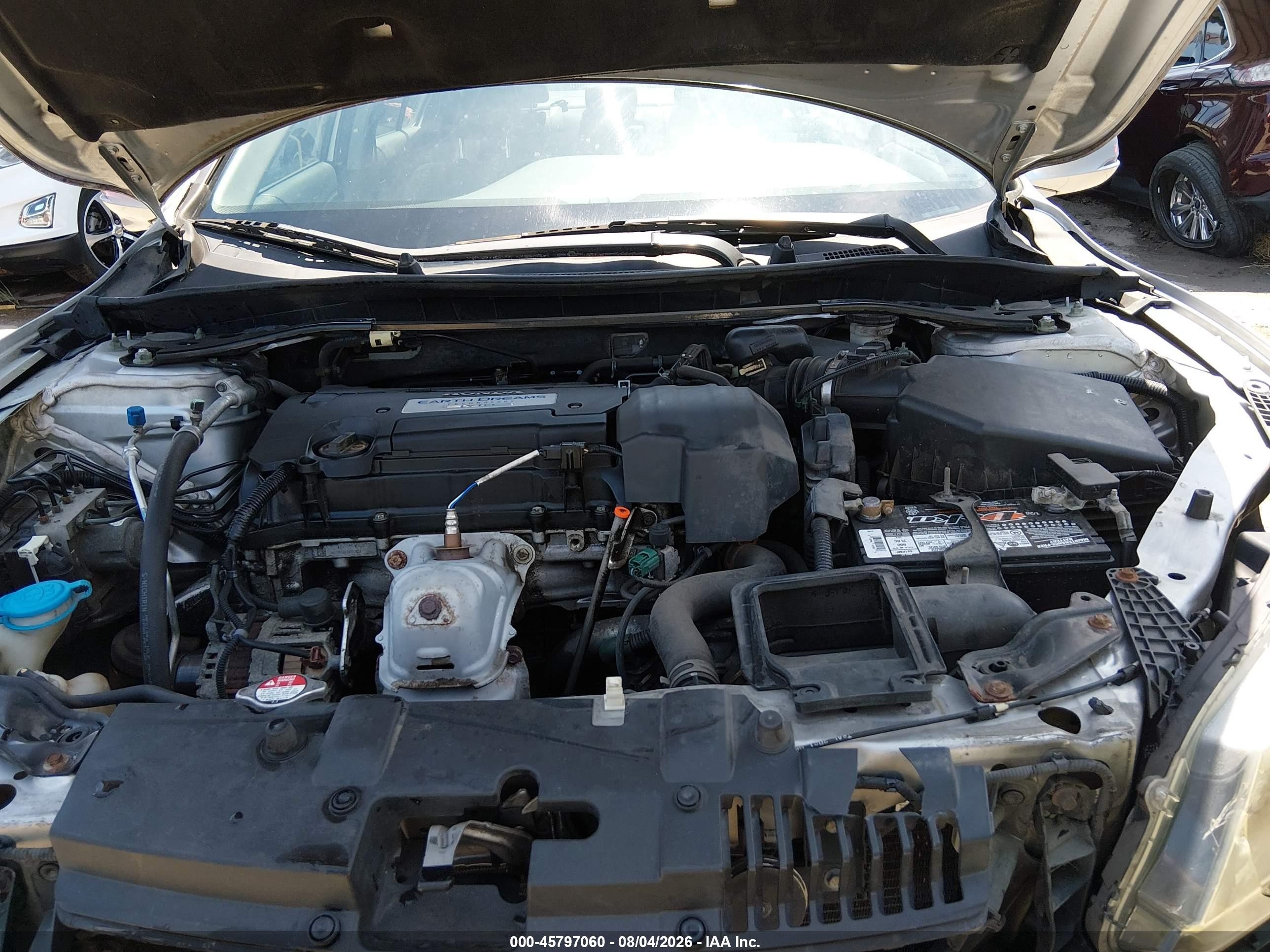 2013 Honda Accord Ex-l Silver vin: 1HGCR2F85DA162946