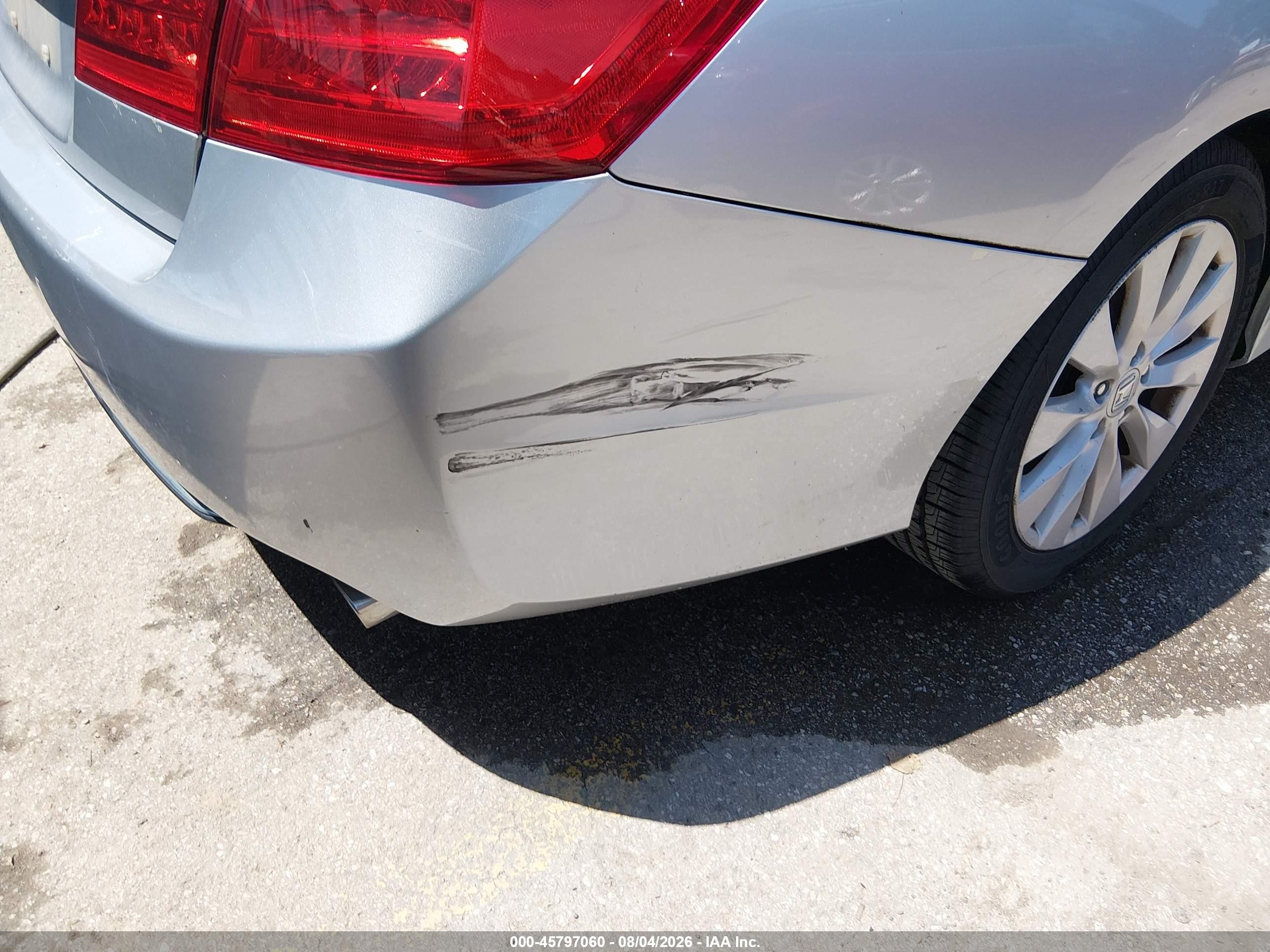 2013 Honda Accord Ex-l Silver vin: 1HGCR2F85DA162946