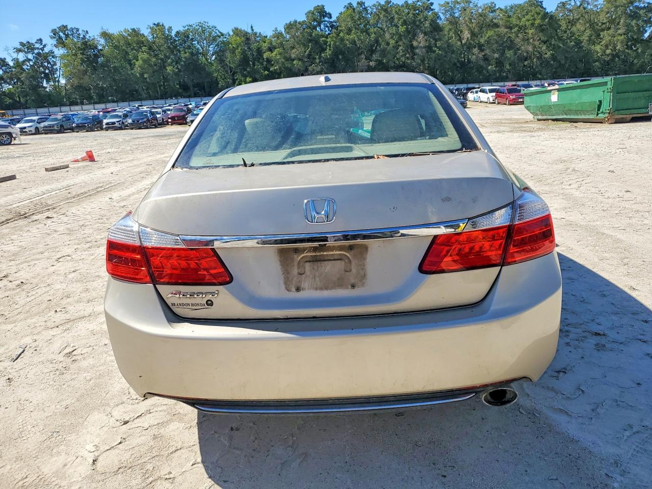 2013 Honda Accord Exl Tan vin: 1HGCR2F85DA173137