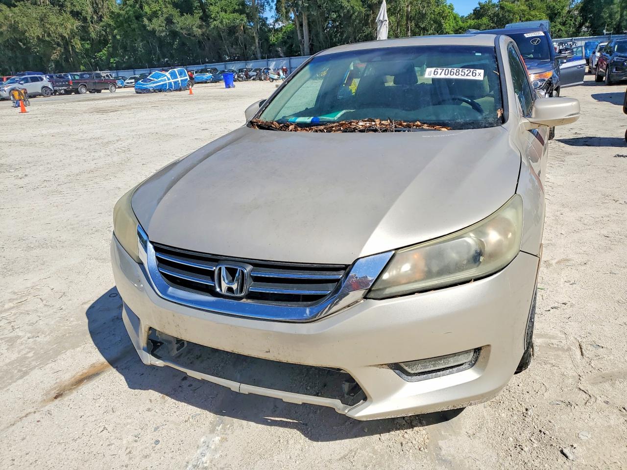 2013 Honda Accord Exl Tan vin: 1HGCR2F85DA173137