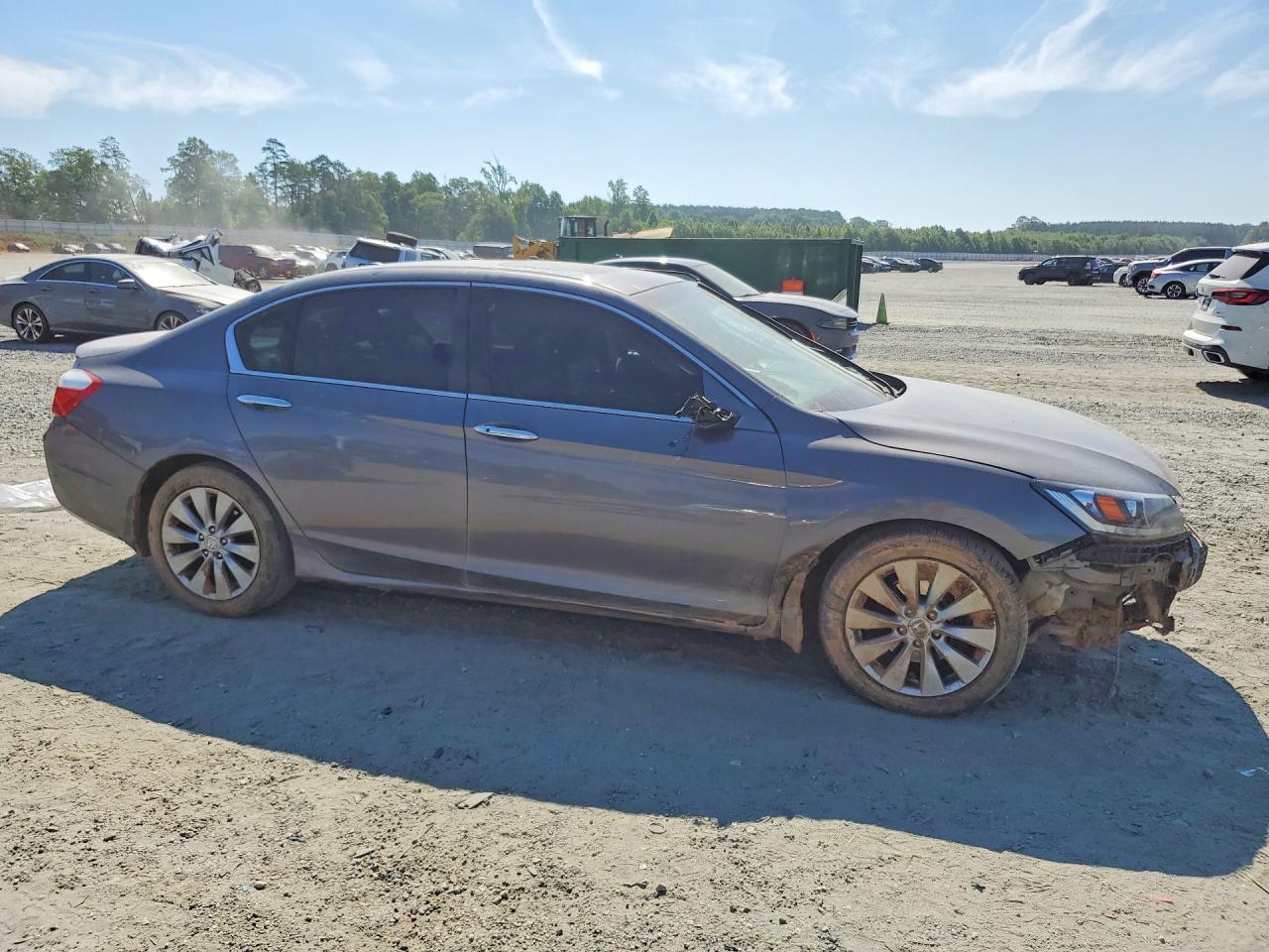 2013 Honda Accord Exl Gray vin: 1HGCR2F85DA191217