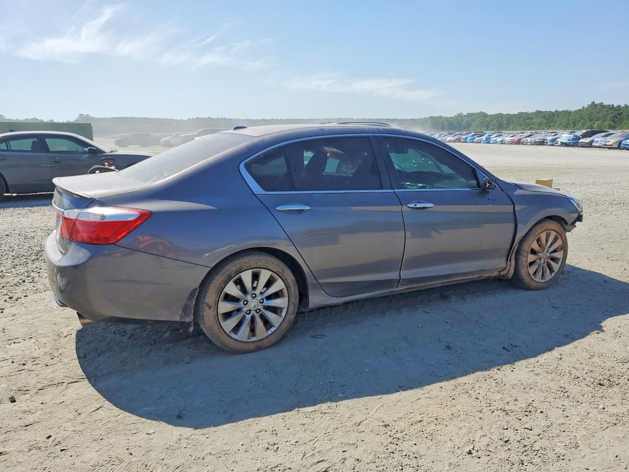 2013 Honda Accord Exl Gray vin: 1HGCR2F85DA191217