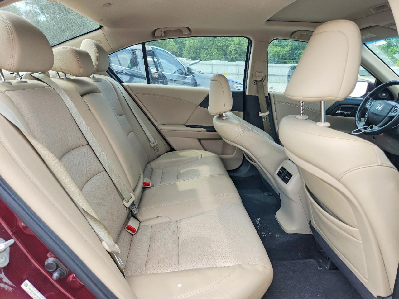 2013 Honda Accord Exl Maroon vin: 1HGCR2F85DA193422