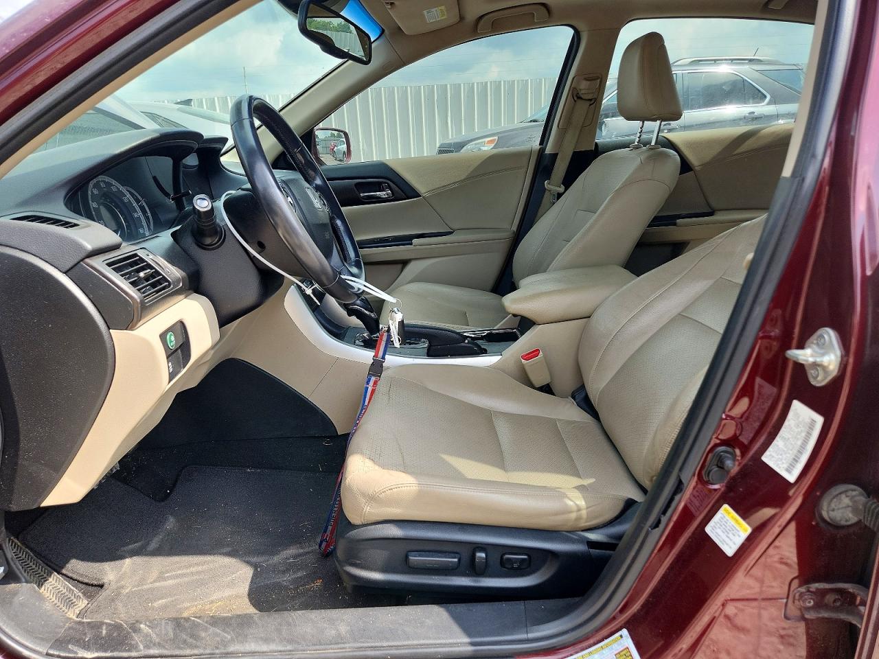 2013 Honda Accord Exl Maroon vin: 1HGCR2F85DA193422