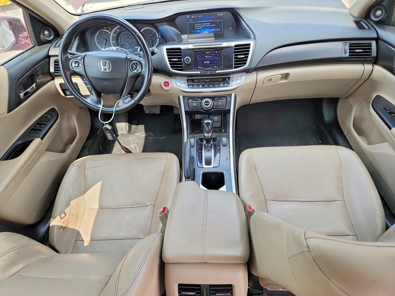 2013 Honda Accord Exl Maroon vin: 1HGCR2F85DA193422