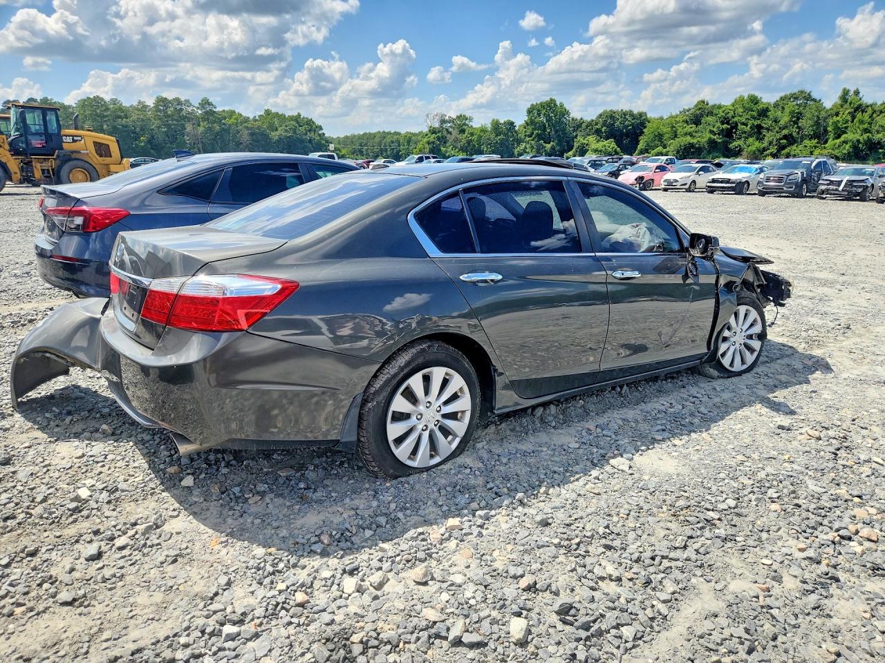 2013 Honda Accord Exl Green vin: 1HGCR2F85DA200384