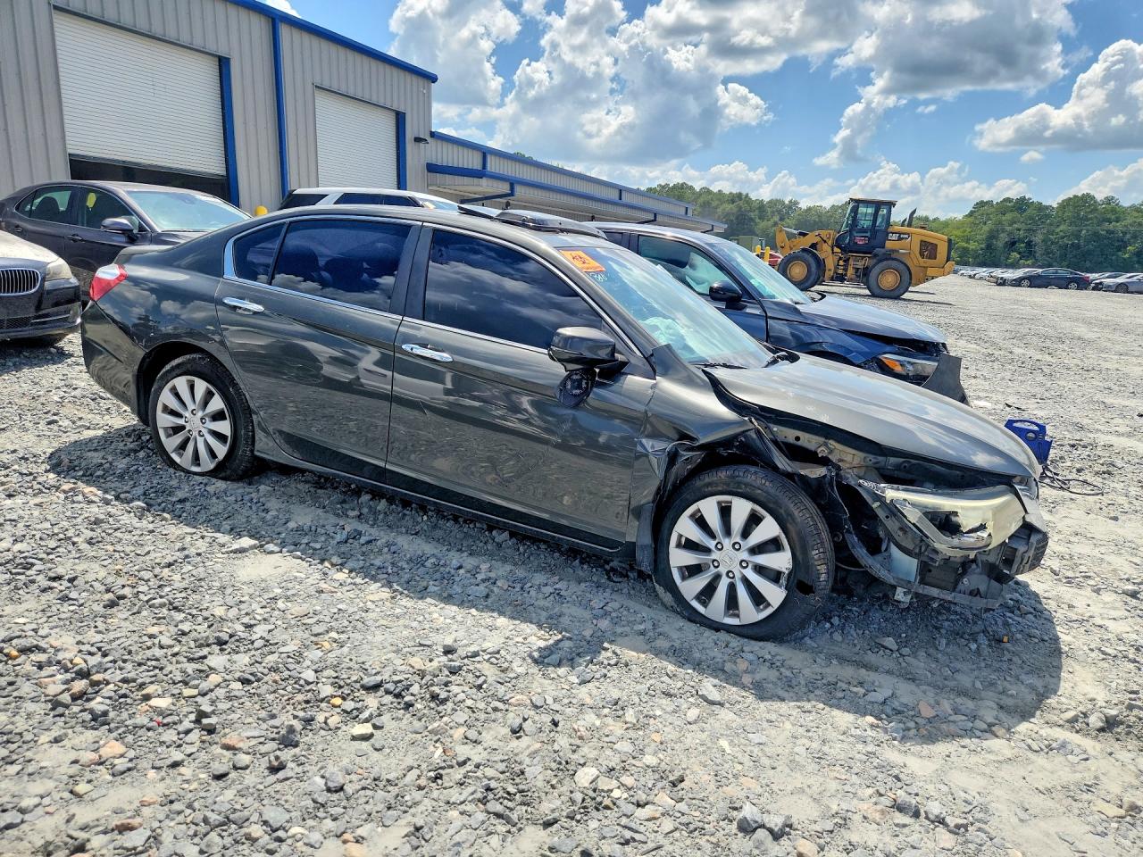 2013 Honda Accord Exl Green vin: 1HGCR2F85DA200384