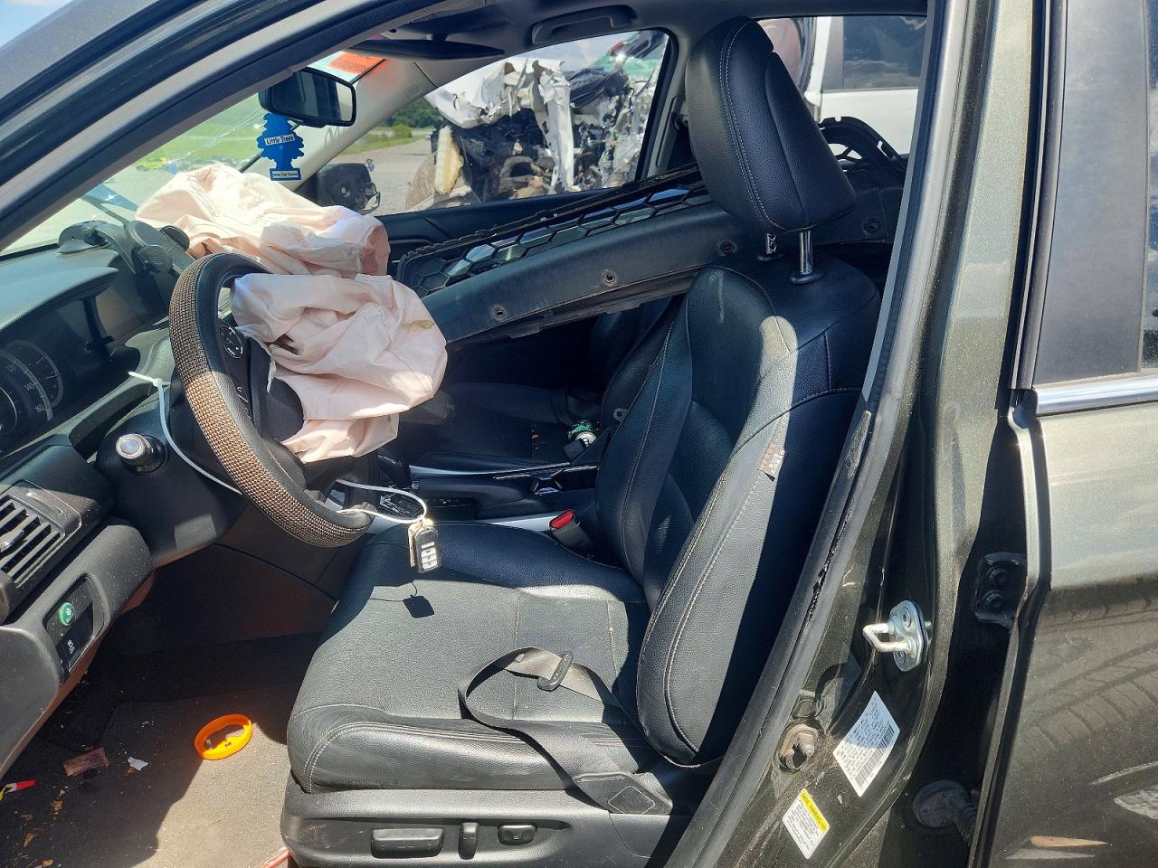 2013 Honda Accord Exl Green vin: 1HGCR2F85DA200384