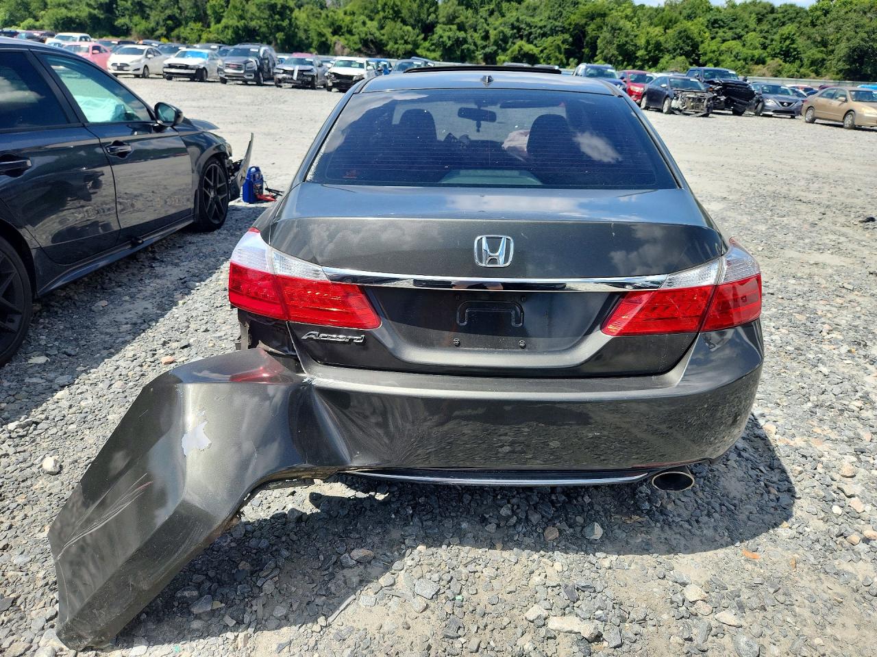 2013 Honda Accord Exl Green vin: 1HGCR2F85DA200384