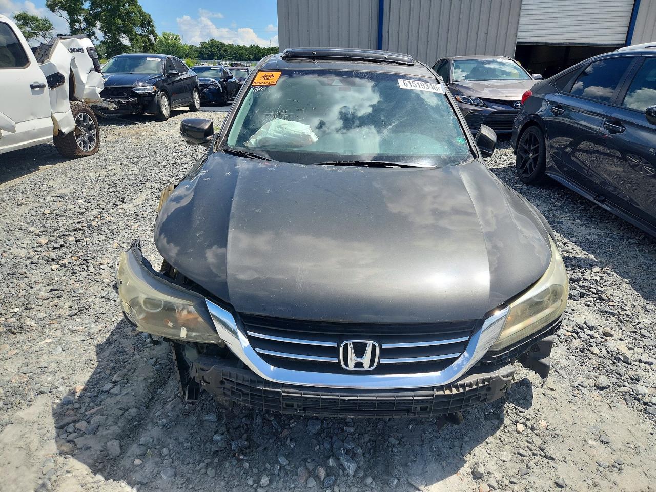 2013 Honda Accord Exl Green vin: 1HGCR2F85DA200384